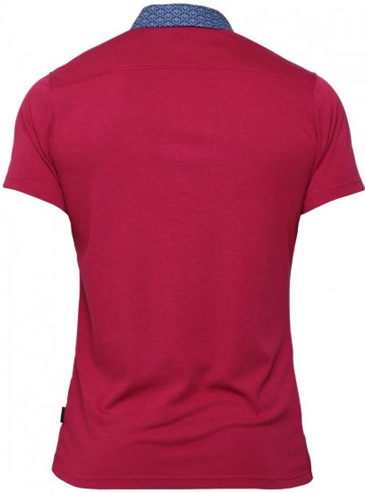 Mish Mash Thornhill Polo Raspberry - Tricouri polo - Tricouri Polo Bărbați Mărimi Mari