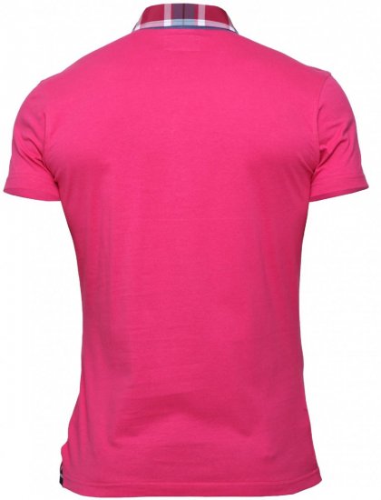 Mish Mash Polo Vinny Pink - Tricouri polo - Tricouri Polo Bărbați Mărimi Mari