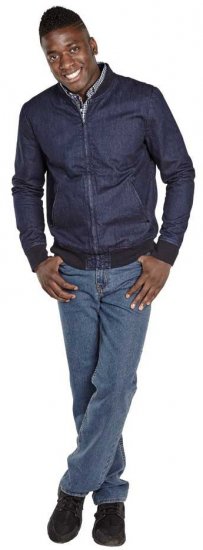 D555 DORIAN Denim Bomber Jacket - Geci - Geci Bărbați Mărimi Mari