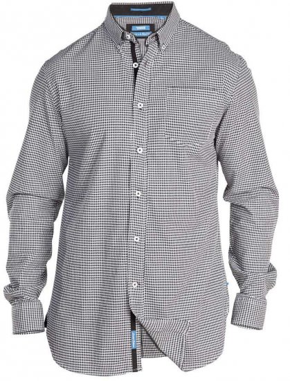 D555 Garret Shirt With Contrast Details - Cămăși - Cămăși Bărbați Mărimi Mari