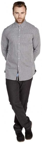 D555 Garret Shirt With Contrast Details - Cămăși - Cămăși Bărbați Mărimi Mari