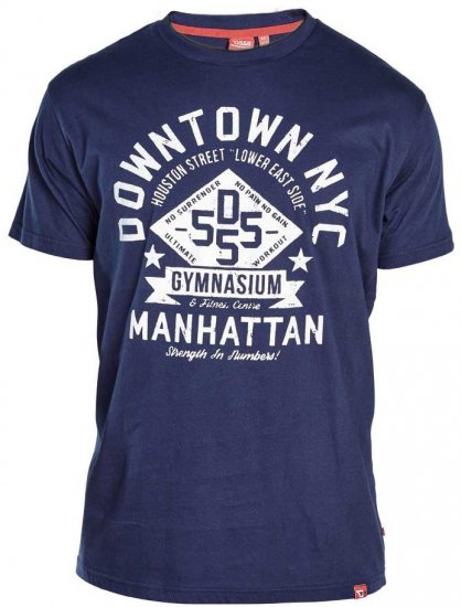 D555 TRUMAN Long Sleeve Shirt & T-shirt Combo - Cămăși - Cămăși Bărbați Mărimi Mari