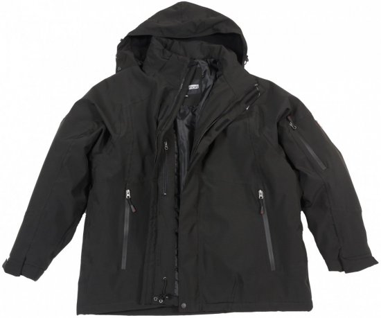 Marc & Mark Basel Tech-winter jacket Black - Geci - Geci Bărbați Mărimi Mari