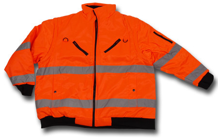 Marc & Mark Hi-Vis Work-jacket/vest Orange - Haine de lucru - Haine de lucru Bărbați Mărimi Mari