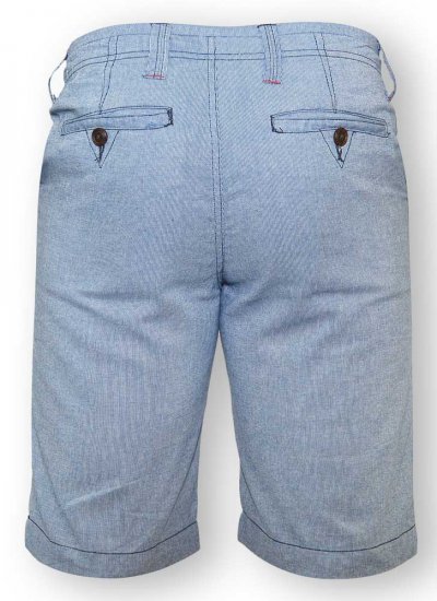 D555 BENNY Blue Shorts - Pantaloni scurți - Pantaloni Scurți Mărimi mari Bărbați 