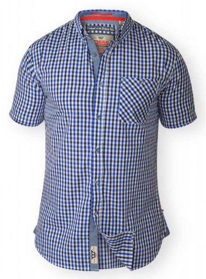 D555 JAIDEN Short Sleeve Shirt & T-shirt Combo - Cămăși - Cămăși Bărbați Mărimi Mari