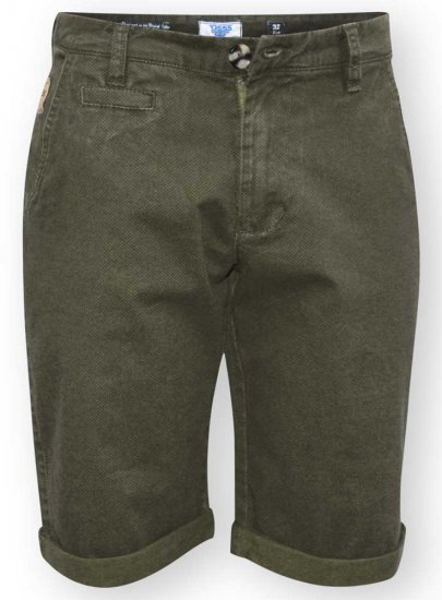 D555 Bruce Chino Short Khaki - Pantaloni scurți - Pantaloni Scurți Mărimi mari Bărbați 