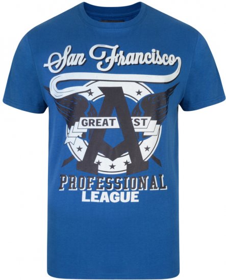 Kam Jeans San Francisco State 2-pack T-shirt - Tricouri - Tricouri Bărbați Mărimi Mari