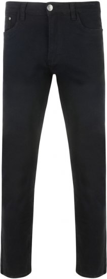 Kam Jeans Alba 5-pocket Stretch Chinos Black - Blugi & pantaloni - Blugi & Pantaloni Bărbați Mărimi Mari