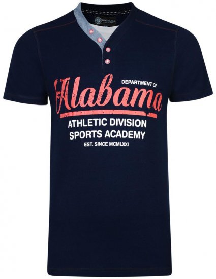 Kam Jeans Baseball Alabama Tee - Tricouri - Tricouri Bărbați Mărimi Mari