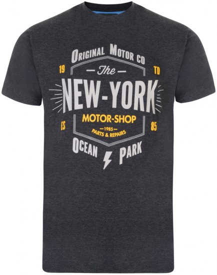 Kam Jeans New York Tee - Tricouri - Tricouri Bărbați Mărimi Mari