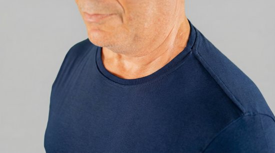 20 Nodi Mezzogiorno Sports T-Shirt Navy - Tricouri - Tricouri Bărbați Mărimi Mari