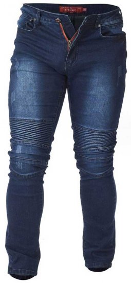 D555 Troy Tapered Fit Biker Jeans - Blugi & pantaloni - Blugi & Pantaloni Bărbați Mărimi Mari