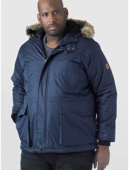 D555 Lovett Parka Navy - Geci - Geci Bărbați Mărimi Mari