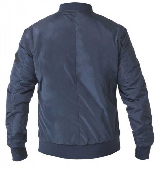 D555 Pedro Bomber Jacket Navy - Geci - Geci Bărbați Mărimi Mari
