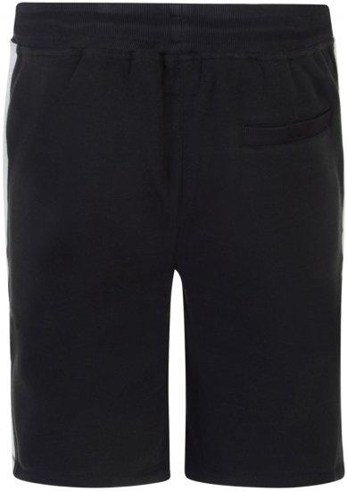 Kam Jeans Sweat Jog Shorts Black - Pantaloni trening - Pantaloni Trening Bărbați Mărimi Mari