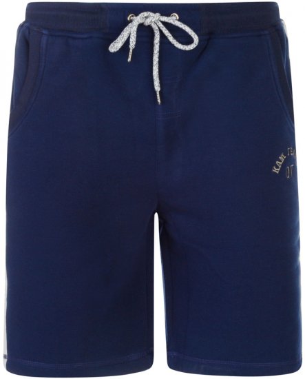 Kam Jeans Sweat Jog Shorts Navy - Pantaloni trening - Pantaloni Trening Bărbați Mărimi Mari
