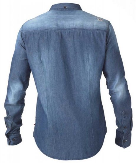 D555 Tobias LS Vintage Denim Shirt - Cămăși - Cămăși Bărbați Mărimi Mari