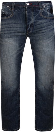 Kam Jeans Ramires Dark - Blugi & Pantaloni - Blugi & Pantaloni Bărbați Mărimi Mari
