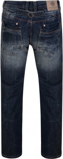 Kam Jeans Ramires Dark - Blugi & Pantaloni - Blugi & Pantaloni Bărbați Mărimi Mari