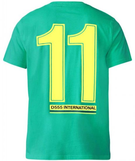 D555 Ricardo T-shirt Green - Tricouri - Tricouri Bărbați Mărimi Mari