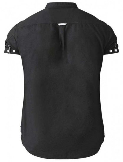 D555 Dwight Short Sleeve Shirt Black - Cămăși - Cămăși Bărbați Mărimi Mari