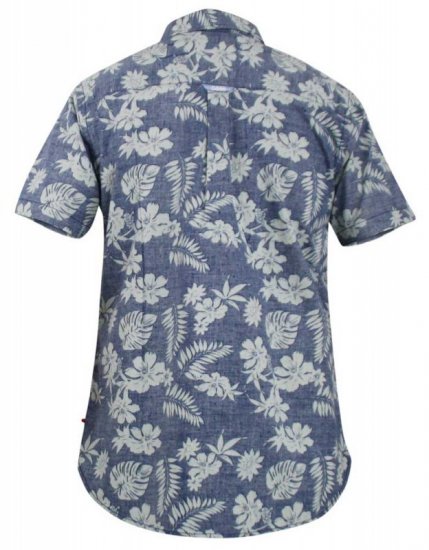 D555 Oswald Short Sleeve Hawaii Shirt - Cămăși - Cămăși Bărbați Mărimi Mari