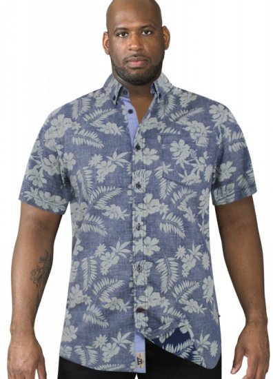 D555 Oswald Short Sleeve Hawaii Shirt - Cămăși - Cămăși Bărbați Mărimi Mari