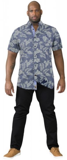 D555 Oswald Short Sleeve Hawaii Shirt - Cămăși - Cămăși Bărbați Mărimi Mari