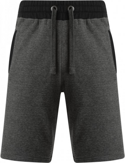 Kam Jeans 315 Jogger Shorts Charcoal - Pantaloni trening - Pantaloni Trening Bărbați Mărimi Mari