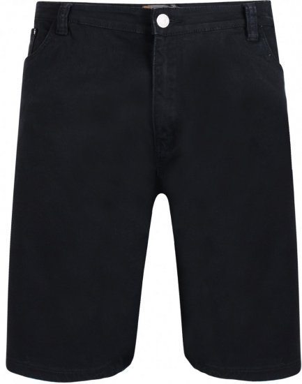 Kam Jeans Alba2 Shorts Black - Pantaloni scurți - Pantaloni Scurți Mărimi mari Bărbați 