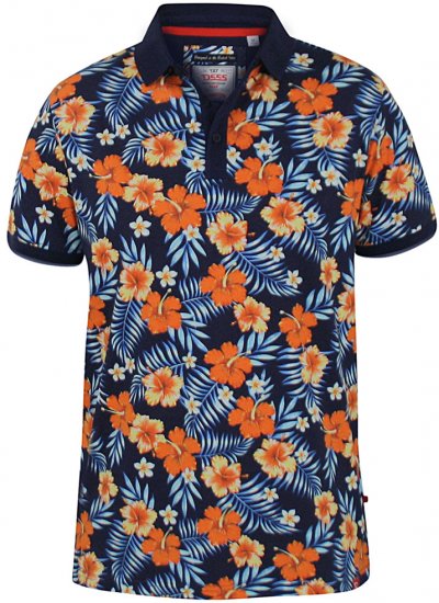 D555 Cyprus Hawaii Polo Shirt - Tricouri polo - Tricouri Polo Bărbați Mărimi Mari