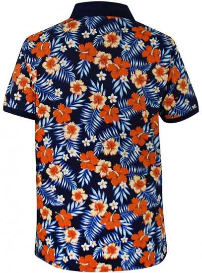 D555 Cyprus Hawaii Polo Shirt - Tricouri polo - Tricouri Polo Bărbați Mărimi Mari