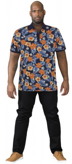 D555 Cyprus Hawaii Polo Shirt - Tricouri polo - Tricouri Polo Bărbați Mărimi Mari