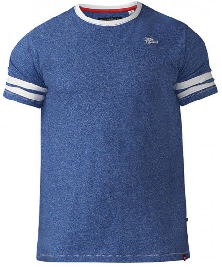D555 Ignite T-shirt Blue - Tricouri - Tricouri Bărbați Mărimi Mari