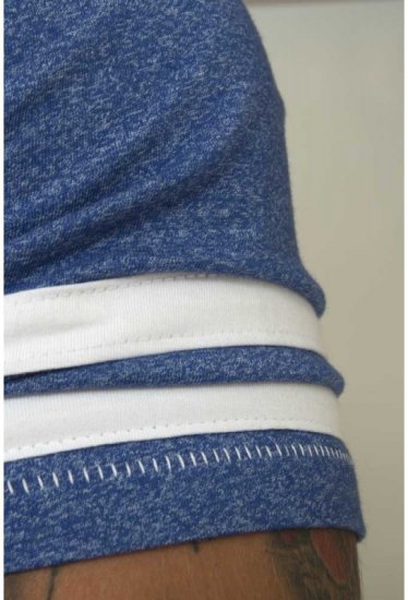 D555 Ignite T-shirt Blue - Tricouri - Tricouri Bărbați Mărimi Mari