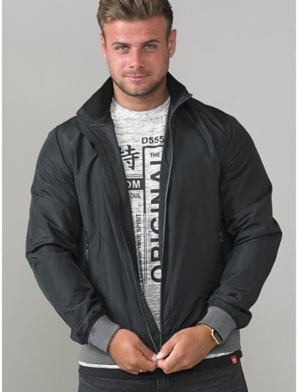 D555 Felix Lightweight Bomber Jacket Black - Geci - Geci Bărbați Mărimi Mari