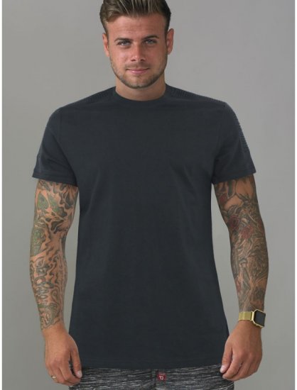D555 Callum T-shirt Black - Tricouri - Tricouri Bărbați Mărimi Mari