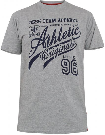 D555 Liberty Short Sleeve Shirt & T-shirt Combo - Cămăși - Cămăși Bărbați Mărimi Mari