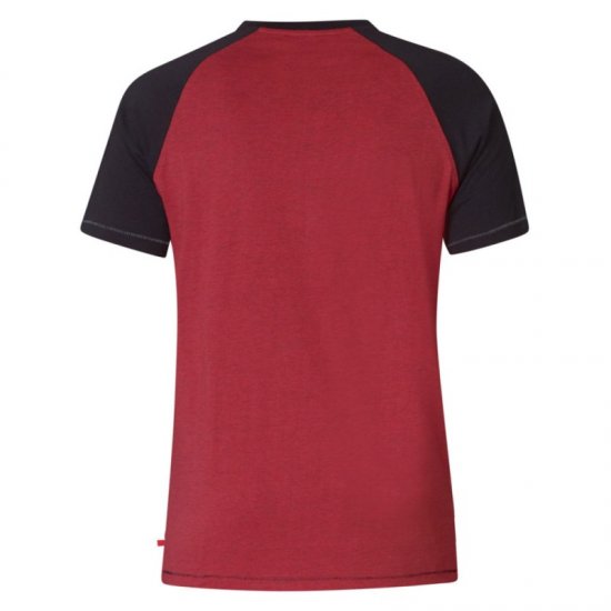 D555 Jarvis T-shirt Red - Tricouri - Tricouri Bărbați Mărimi Mari