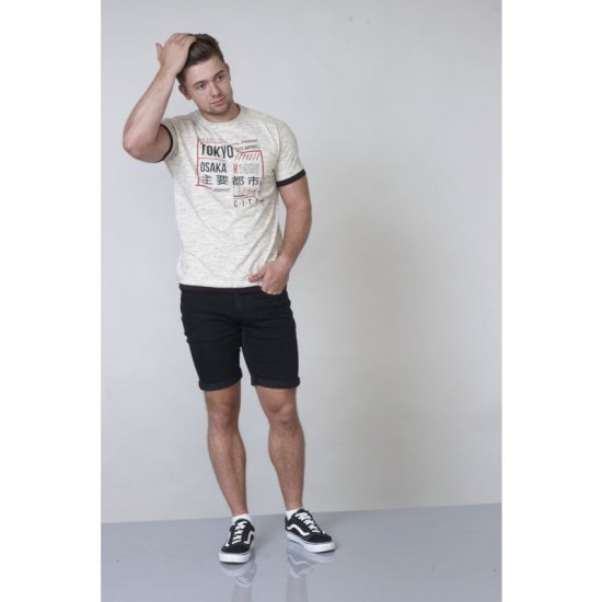 D555 Merlin T-shirt Grey - Tricouri - Tricouri Bărbați Mărimi Mari