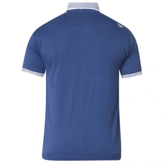 D555 George Polo Navy - Tricouri polo - Tricouri Polo Bărbați Mărimi Mari