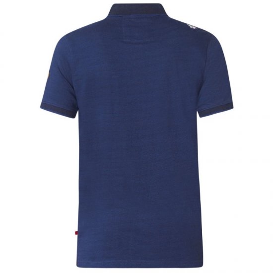 D555 Jerell Polo Navy - Tricouri polo - Tricouri Polo Bărbați Mărimi Mari