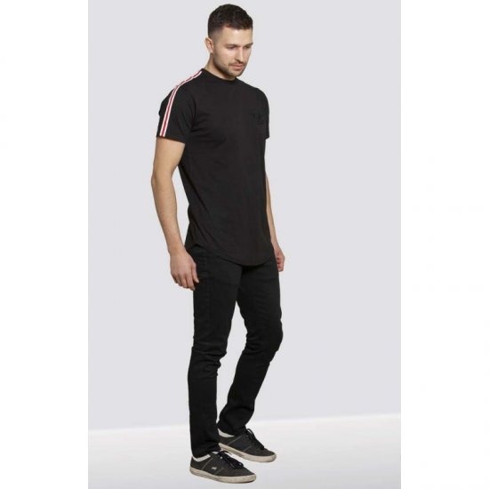 D555 Anderson Couture T-shirt Black - Tricouri - Tricouri Bărbați Mărimi Mari