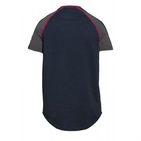 D555 Brendon T-shirt Navy - Tricouri - Tricouri Bărbați Mărimi Mari