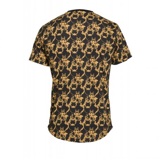 D555 Dave Couture T-shirt Black - Tricouri - Tricouri Bărbați Mărimi Mari