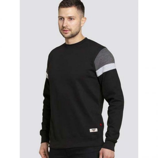 D555 Clermont Sweatshirt Black - Pulovere & hanorace - Pulovere & Hanorace Bărbați Mărimi Mari
