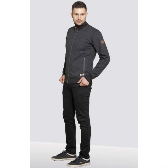 D555 Buxton Full Zip Sweatshirt Black - Pulovere & hanorace - Pulovere & Hanorace Bărbați Mărimi Mari