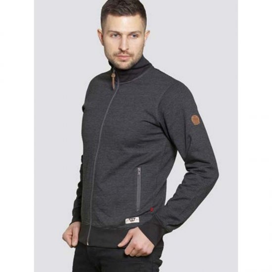 D555 Buxton Full Zip Sweatshirt Black - Pulovere & hanorace - Pulovere & Hanorace Bărbați Mărimi Mari