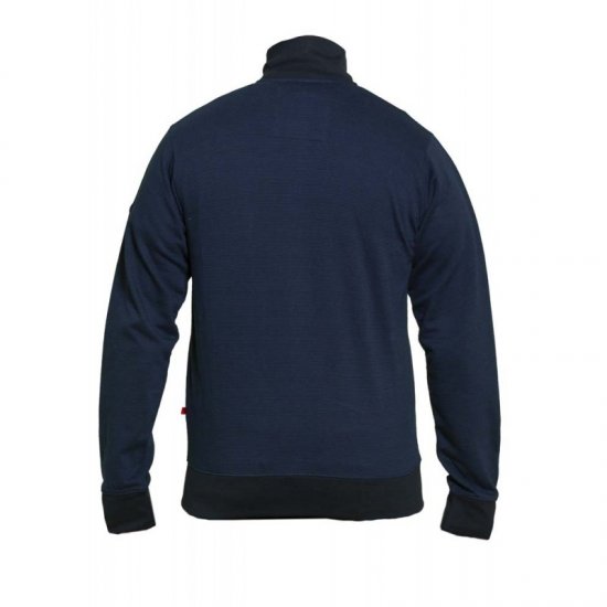 D555 Buxton Full Zip Sweatshirt Navy - Pulovere & hanorace - Pulovere & Hanorace Bărbați Mărimi Mari